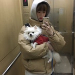 챈스챈스(kimchannnn)님의 스타일       | 넉넉한 사이즈로 껴입기도좋고 진짜 따듯따듯❤️.#챈스챈스 #맨투맨 #후드 #후드집업 #데일리룩  