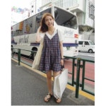 워나(kjw7763)’s style       | 체크 원피스  