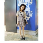 워나(kjw7763)’s style       | 체크 원피스  