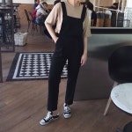 인앤아웃(innout)님의 스타일       | 편안한 데일리 티셔츠가성비 좋은 멜빵 슬랙스 #tee #tshirts #slacks #dailylook