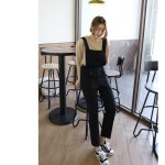 인앤아웃(innout)님의 스타일       | 편안한 데일리 티셔츠가성비 좋은 멜빵 슬랙스 #tee #tshirts #slacks #dailylook
