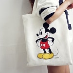 요미샵(yomishop)님의 스타일       | ★요미샵 - 에코백★귀여운스타일의 믹키 에코백입니다디즈니 정품으로 퀄리티가 높아요적당한 사이즈로... 