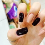 솔솔(solyi8235501)님의 스타일       | #네일아트 #네일 #셀프네일 #모디네일 #버건디 #가을 #베이지 #발색샷 #손관리 #Nail #Nailart  
