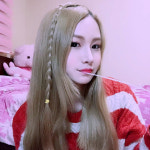 다니(dani_)님의 스타일       | #데일리헤어#데일리머리#염색#애쉬브라운#애쉬#부분땋기#소녀소녀#데일리룩#데일리패션#니트#배색니트... 
