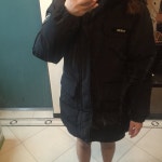 나낭(skdms0293)님의 스타일       | 게스패딩 나도샀당!!!! 여주아울렛에서 하나남은 M사이쥬겟!기분짱짱좋아 완전이쁘당 지금세일해서5만  