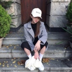 아케(aake1004)님의 스타일       | 하양이☃❄️코듀로이 볼캡 짱예!인스타 @aake1004네이버 👉🏻 아케 (pc버전 클릭!)  