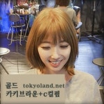 헤어스타일♡♡(nan926)님의 스타일       | 카키 골드브라운 ♡ 염색... 도쿄랜드릴리 입니다!^♡^오늘보여드릴 스타일은 #골드브라운염색   
