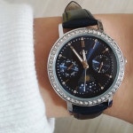 승화(coerz)님의 스타일       | 문페이즈 시계 세일해서 45000진짜 사고싶었는데 싸게사서 넘나 기분 좋다날짜랑 요일도 나오니까 더   