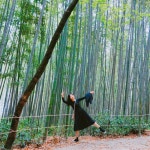 꼬슬(yeseul1102)님의 스타일       | #담양 #죽녹원 #넘겨보세요#올블랙 #생활한복  