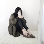 안혜정(byaann)님의 스타일       | 존예 트렌치가 49,000원 ...얼른 겟또하셔요!카키 블랙 두컬러♥️#트렌치 #가을옷 #가을코디 #  