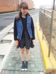 Da Hye Lee(168599)님의 스타일       | 청조끼 개인소장품피코트 에이랜드원피스 어썸바이블로썸신발 벤시몽  