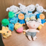 ✌(tmdgml753951)님의 스타일       | 오늘도 인형뽑기~~~ 인형 다 너무 이뿌당..#짱구 #구데타마 #피카츄 #이상해씨 #흰둥이 #라이언 #꼬부  