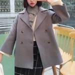 콩구네 /하트성애자(jsy771012)’s style       | #핑크 #그레이 #데일리코트 #겨울코트 #실물깡패 #추천상품 #양면코트  