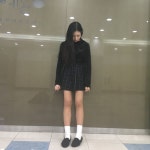 규리 161/44(miznoami)님의 스타일       | 🌷 벨벳 🌷물결 폴라가 <<9,900원>>밖에 안 한당,,, 완전 포근하고 여리여리한 느낌 ㅜ ㅅ ㅠ... 