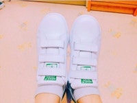 goodnike(un_0417)님의 스타일       | 찍찍이 운동화어떤게 이쁘나요?#아디다스 #나이키#신발 #벨크로운동화#운동화 #사고싶다#  