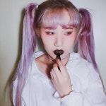 쭈야(jjuya_sh)님의 스타일       | 데일리로 쓰기 힘들지만 기분전환에 좋른 블랙립🖤바로 쎈케가 될수 있다✌️#블랙립 #초커 #십자가 #원피