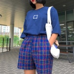 민주네수입코너 | 민주(manggo99)님의 스타일 | 파란색 깔맞춤 코디💙#데일리룩 #오오티디 #여름코디 #봄코디 #스낵코너15 #어널로이드 #피버타임