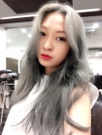Choi G(chldudwl12)님의 스타일       | 머리색 바꾸기에 맛들림 장마시작이네 담번엔 #뭐하지?..#애쉬그레이#에쉬#탈색#요즘#데일리#일상#  