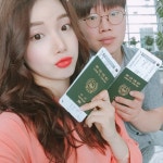 인스타 y_j0127(wmh9299)님의 스타일       | 색감이 정말 이쁜 얼굴빛을 살려주는 #오랜지색티셔츠 #환타색티셔츠 #살구색티셔츠 #셀카 #셀피... 