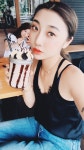 안나(annamiliyah)님의 스타일       | カペ❤︎#카페 #셀카 #셀피 #커피 #cafe#yammy #korea #selca #selfie  