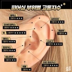 onedo(qazpl741963)님의 스타일       | 피어싱부위별고통지수!!#귀걸이#피어싱#좋아요#담아갈때댓글#팔로우  