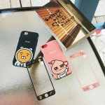 jabcase(jabcase)님의 스타일       | 귀여워~잉-카톡문의_jabcase-풀커버+필름세트▪️캐릭터 목걸이세트▪️실리콘 소재 풀커버 케  