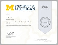 모두를 위한 파이썬_수료증