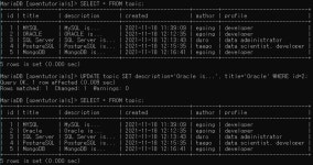[생활코딩] DATABASE2 - MySQL