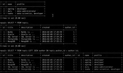 [생활코딩] DATABASE2 - MySQL