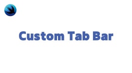 [SwiftUI] Custom Tab Bar