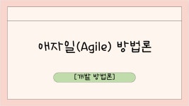 애자일(Agile) 방법론