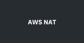 AWS NAT 비용 10분의 1로 줄이기
