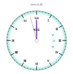 [HTML, CSS, JS]아날로그 시계 만들기