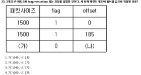 정보보안기사 18.09 네트워크보안 오답 정리