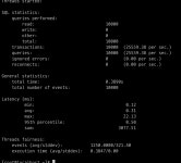 RocksDB Sysbench 성능 테스트 결과