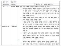 파이널 프로젝트 :: 2. 요구사항 분석