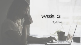 2주차 - Python 중급