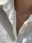 [베흐트][925 silver]Un.silver.152 / plain bell necklace [W CONCEPT]