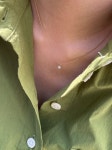 [verte베흐트][925 silver]Un.silver.154 / mon necklace (gold)(2 size) [W CONCEPT]