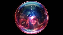 Looped 애니메이션에서 아름 다운 플라즈마 공입니다. HD 1080. 무비클립, 동영상, 영상,HD 영상, HD 비디오, HD 비디오클립. 무비클립... 