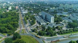 우치(Lodz)에 있는 코페르니쿠스 병원의 항공 사진 무비클립, 동영상, 영상,HD 영상, HD 비디오, HD 비디오클립. 무비클립 206168401
