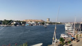 이집트 아스완의 나일강에 펠루카 보트가 있는 아름다운 풍경 무비클립, 동영상, 영상,HD 영상, HD 비디오, HD 비디오클립. 무비클립 204591714