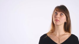 아름 다운 여자의 초상화에는 아이디어가있다 무비클립, 동영상, 영상,HD 영상, HD 비디오, HD 비디오클립. 무비클립 73605311 아름 다운... 