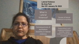 Prezi Video에서 Amy Park의 Lateral Violence By Amy Park Nur 213 January 19, 2022 Lateral ViolenceBy Amy ParkNur 213  January 19... 