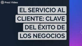 Prezi Video에서 JOSÉ DAVID RODRIGUEZ QUESADA의 SERVICIO AL CLIENTE PARA PYMES SERVICIO AL CLIENTE PARA PYMES 