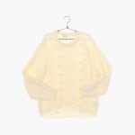 URBAN RESEARCH DOORS 빈티지 구제 중고 나13566 어반리서치 도어 울 라운드 케이블 니트/스웨터 여자 FREE - 빈티지톡 빈티지톡 - 수입 남자... 