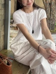 보얼부티크 써머 데일리 팬츠 *아이보리