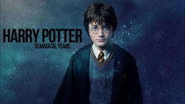 Download 10 Magical Years Harry Potter iPad Wallpaper | Wallpapers.com