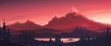 Download Breathtaking Landscape with lakes, rivers and trees in 4K Wallpaper | Wallpapers.com