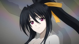 Download Akeno Himejima Close-Up High School DxD Wallpaper | Wallpapers.com